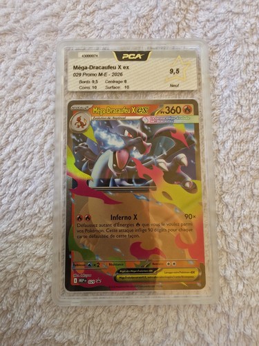 Carte pokémon mega - carte, mega-dracaufeu