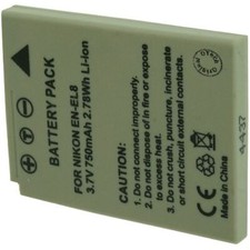 Batterie pour NIKON EN-EL8