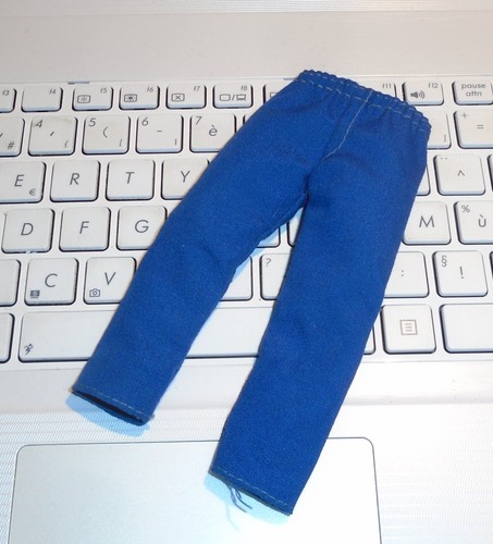 Big jim mattel - pantalon, bleu