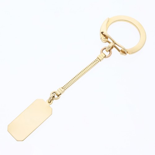 Porte clés cartier 585 - or,