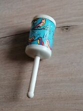 Jouet ancien Hochet musical oiseau vintage 