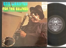 BEN WEBSTER FOR THE GUV'NOR LP French  1970 NMint