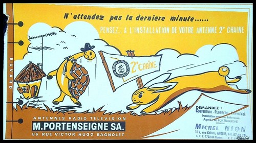 Buvard publicitaire - buvard,