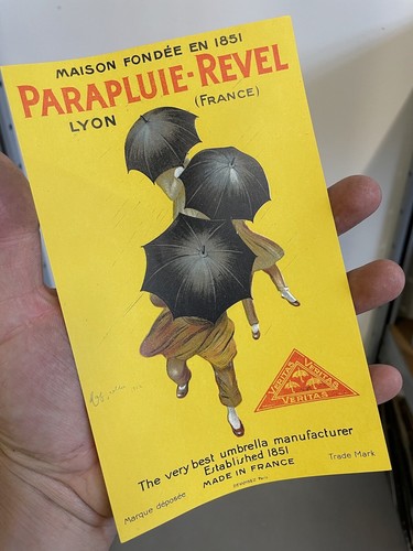 étiquette parapluie revel - Étiquette,