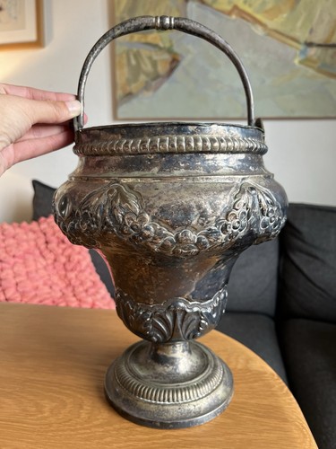 Ancien seau eau bénite - seau, en