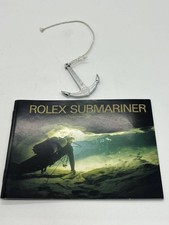 Véritable livret Rolex Submariner 1988 avec ancre 5513, 16610, 16618, etc. #673