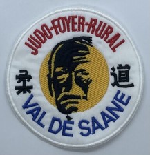 ÉCUSSON/PATCH - JUDO FOYER RURAL - VAL DE SAANE - diam 8,3cm. !!  (E2)