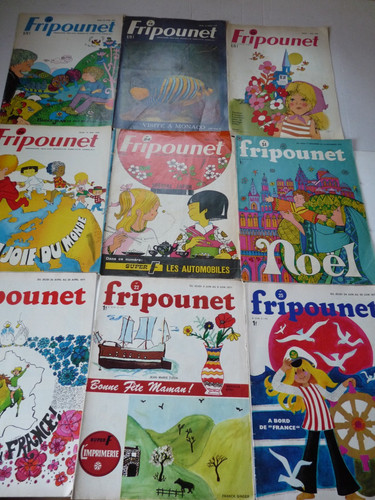 Revues fripounet années 70 - 9,