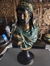 Buste Orientaliste Bronze 