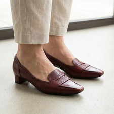 Tods Burgundy Maroon Cuir