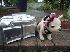 PELUCHE CHIEN CHICHI LOVE DANS SON SAC - SIMBA