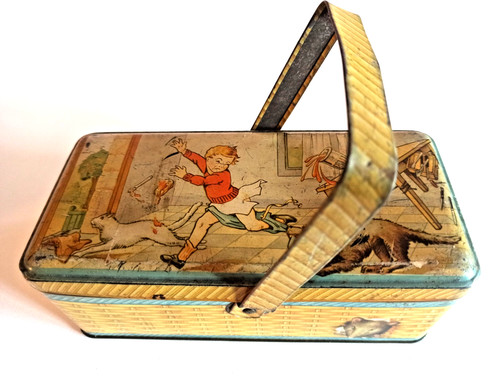Ancienne boîte gâteaux - boîte,