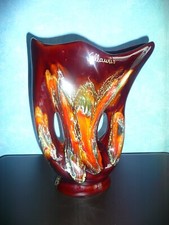 Très joli vase ancien Vallauris signé R. Fassy