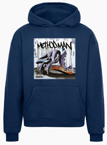 Custom capuche bleu marine - bleu,