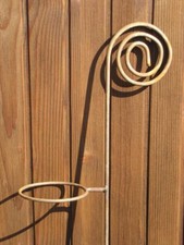 Fiche de jardin en rouille