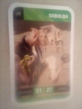 carte leclerc star wars n°25 sebulba