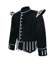 Noir Doublet Piper Kilt Veste