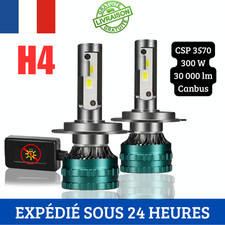 2x Ampoules H4 LED Canbus