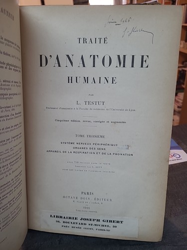 Traite anatomie humaine - d'anatomie,