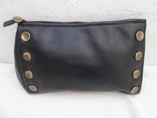 MOSCHINO sac à main pochette cuir vintage bag à saisir - r17/7-20