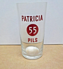 VERRE ANCIEN  BIERE BRASSERIE  DREUX PATRICIA 55