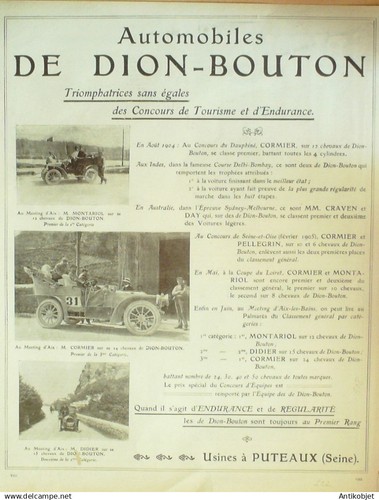 Publicite auto dion bouton - auto,
