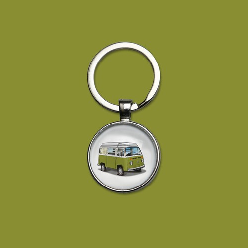 Porte clés combi westfalia - combi,
