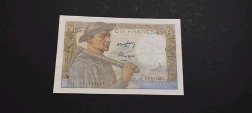 Superbe billet francs - billet, de