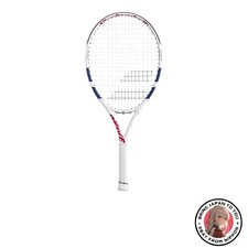 Nouvelle raquette de tennis Babolat Junior "pré-cordée" DRIVE JR 24 WHITE Pure