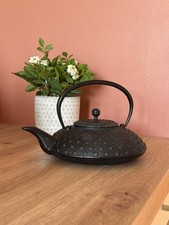 Ancienne théière bouilloire à thé en fonte