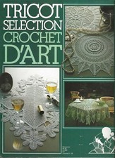 TRICOT CROCHET D'ART N°55 1982 loisirs créatifs modèles patrons broderie couture