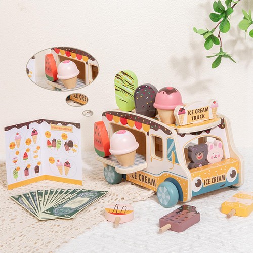 Chariot glaces jouet - en,