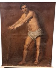 Nu Académique Huile Sur Toile