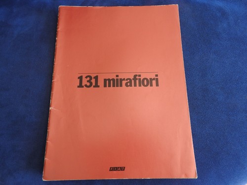 Catalogue fiat 131 mirafiori - fiat,