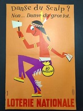 Affiche loterie nationale - loterie,