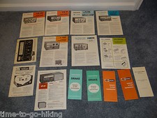 DRAKE BROCHURES 4 CATALOGS 2A
