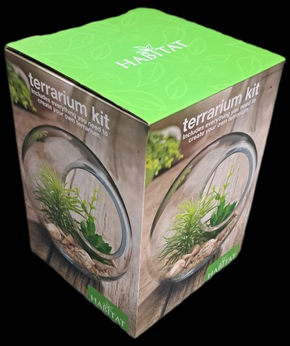 Habitat diy terrarium kit - habitat, new