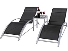 Chaises De Jardin Et Table En