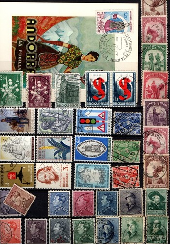 Belgique lot de timbres - !,