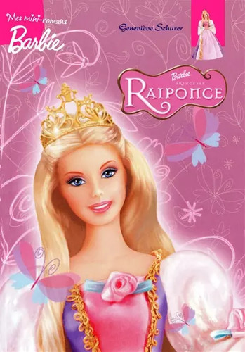 Barbie raiponce mini roman - barbie,