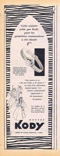 Publicite advertising 114 - 114, 1955