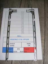 Les 2 charnières pour DELL