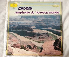 4 Disques 33 tours Dvorak Symphonie nouveau monde Bizet Carmen - Bach Concerti  