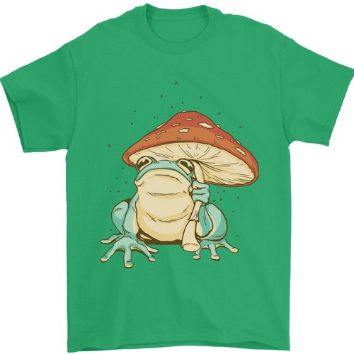 Grenouille sous un - un,