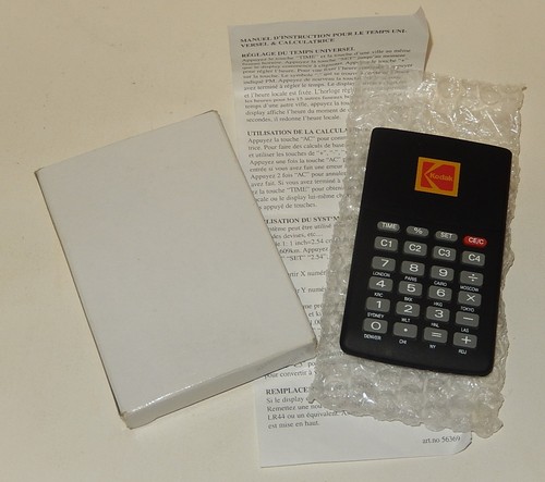 Ancienne calculatrice kodak - calculatrice,