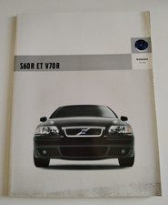 ANCIENNE BROCHURE VOLVO S60R ET V70R
