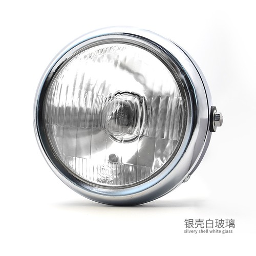Motorcycle silvermetal retro - silvermetal,