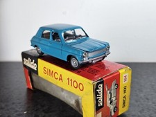 Simca 1100 - Rare Color - Mint Boxed Solido BROSOL Brazil - No Dinky no Tekno 