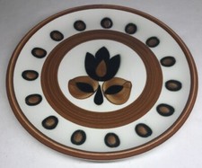 Lot4 De 6 Assiettes Plates Vintage Signées BOCH MODÈLE KIMONO H 2 D 24 Cm