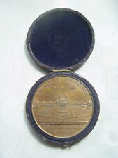 MEDAILLE EN BRONZE  SIGNEE OUDINE EXPOSITION UNIVERSELLE DE 1878
